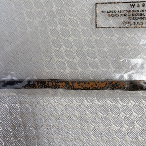 Fendi Uomo 2 Empty Clear Plastic Bag Store Storage - Picture 6 of 8